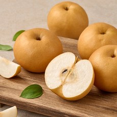 [자연진리] GAP인증 달콤한 수출용 나주배 가정용 특품 3kg 내외(7-10과), 1세트