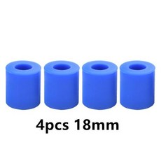 솔리드 스페이서 플랫폼 레벨러 3D 프린터 액세서리 핫 베드 실리콘 레벨링 칼럼 엔더 3 CR10 CR10S 18mm 16mm 4 개 8 개 20 개, 22)18mm  blue