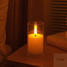 LED양초 LED 깜빡이는 촛불 12P
