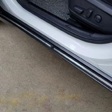 코나 사이드스커트 몰딩 메탈 도어 스텝 발판 몰딩 dok+96573RQ, 타입A