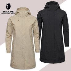 블랙야크 여성 롱기장 후디 자켓 간절기 방풍 생활발수 캐주얼 코트 1BYJKSU510