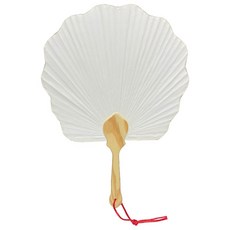 종이 부채 꽃부채, 2개