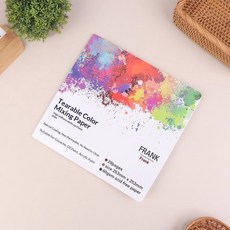 새로운 아티스트용 일회용 떼어쓰는 팔레트 종이 페인트 플레이트 구아슈 유화 수채화 미술 용품, M