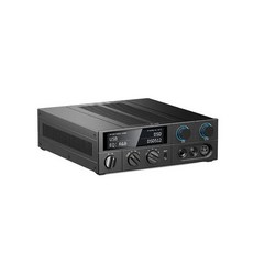 FiiO K15 桌上型解碼耳機擴大機 3000mW+3000mW 強勁推力 AK4497S晶片 全平衡音訊架構, 黑色