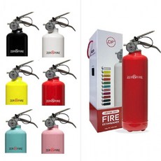 차량용소화기 자동차 차량 겸용 가정용 휴대용 분말 소화기, 핑크