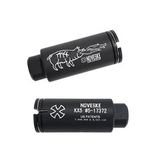 노베스케 KX5 플래시 하이더 불돼지 더미소염기 14mm역나사 메탈소염기 에어소프트 키트 전동건 가스건 악세사리 서바이벌 밀리터리용품, 1개