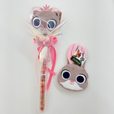 토닥꽃상점 졸업식 사탕 꽃다발 주토피아, 주디 킨더조이 선택불가