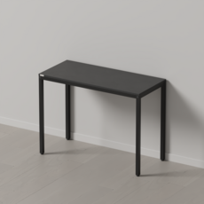 [다가구] 프래그마 1인용 게이밍 컴퓨터 책상 800/1000/1200/1400/1500/1600/1800/2000, 올블랙(상판)+블랙(프레임)