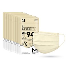 KF94 덴탈 마스크 대형 중형 연베이지 베이지 국산 위생지퍼백 퓨린스케이, 5개입, 10개, 연베이지_중형