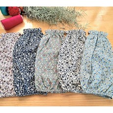 소소한 핸드메이드 작업용 플라워 팔토시 사무용 미술용 롱토시, 3.  파스텔 플라워