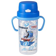 thomas the tank engine 투명 보온병 빨대 및 컵 조합 포함 (일본 수입), Thomas the Tank Engine 투명 보온병,