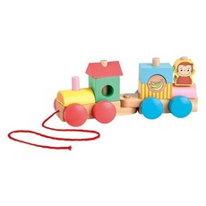 비트하트 원숭이 조지 목재 블록 트레인 VG11