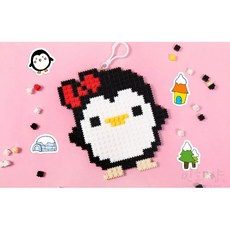 펭귄 블럭만들기 팝콘블럭 폼폽블럭 디폼블럭도안 생일선물 유아 블럭 장난감 어린이 답례품 유아만들기재료