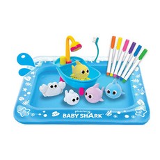 아기상어 컬러링돌 바닷속 하우스 세트, 단품, 1개