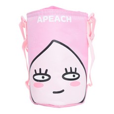 카카오프렌즈 페이스 물통 주머니, 어피치, 1개