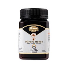 Health Life 麥蘆卡蜂蜜 UMF 10+ MGO 261+ 500g 新西蘭製造, 1個
