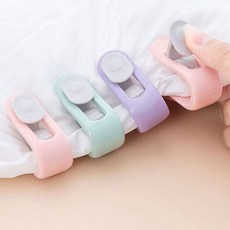 색상랜덤 4개입 집게 클립 이불고정 매트리스 편리한 집개 SG-5DP07-1259