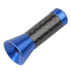 자동차 알루미늄 안테나 실제 섬유 지붕 라디오 교체, 3. 3.5cm Blue