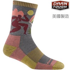 Darn Tough Trailblazer 女款 羊毛襪/登山健行襪 5016，美麗諾羊毛，耐磨舒適，女性專屬設計, 粉褐 Taupe,M, 1個