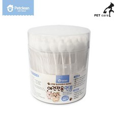 리니펫 펫크린 애견전용 면봉 60개입 순면100 강아지귀클리너, 상세설명 참조