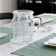 로랑 고급유리물병 1.8L 손잡이물통