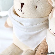 오가닉 엠보손수건 10장/면손수건/아기손수건/출산준비