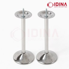 이디나 스텐 제기세트 촛대(2p)