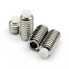 스테인리스 스틸 알렌 헤드 육각 소켓 나일론 엔드 M8 5개 팁 플라스틱 M5 M4 2개 세트 M1 4 M6 A2-7 M3 3 볼트 나사, 5pcs M5x12mm