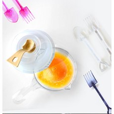 뚜껑형 레몬즙 짜개 스퀴저 스푼포크