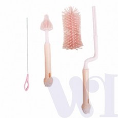 실리콘 세척솔세트 실리콘물병솔 실리콘병솔 실리콘수세미 텀블러솔 젖병세척, 1개
