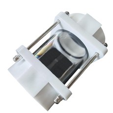 SP1074S Hayward VariFlo 밸브 사이트 글라스용 인라인 백워시 글라스 교체품 5.1cm(2인치) 수영장 역세척 오픈 라인 3.8cm(1-1/2인치) 슬립