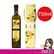 澳根尼 特級冷壓初榨橄欖油(750ml每瓶)禮盒 澳洲原裝，第一道冷壓，適合涼拌與煎煮, 1個, 1入禮盒