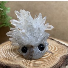 刺蝟龐克風菊花小晶簇玩具 特惠商品 寵物刺蝟個性化玩樂擺設, 1個