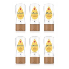 Johnson's Baby Oil Gel Enriched With Shea and Cocoa Butter 존슨즈 베이비 시어 앤 코코아 버터 오일 젤 6.5oz(192ml) 6팩, 1ml, 1개