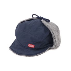 CHUMS 飛行員帽 絨毛內裡 遮耳保暖帽 藍色, 藍