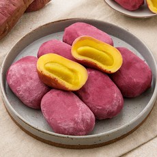 [시루조아] 리얼고구마 굳지않는 군고구마떡 500g/앙금가득 고구마 떡/개별포장, 50g, 10개