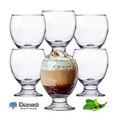 다이아글라스 치어풀 고블렛 중형 260ml, 6개