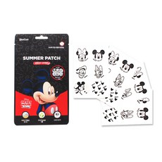 디즈니 썸머 패치 미키마우스 24p 5세트, 12g, 1개
