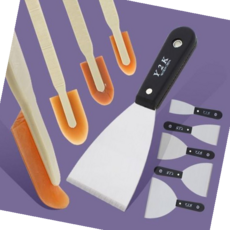 광고 전단지 벽보 껌 제거 끌칼 헤라 껌칼 해라 틈새청소, 08 실리콘헤라 우레탄 대, 1개