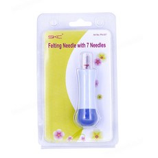 양모 펠트 공예 바늘 도구 니들 7구 SKC 정품 부자재, 1개