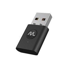 MoerLink藍牙Auracast音訊發射器，無線音訊傳輸，即插即用，多人共享音樂, 詳見包裝, 1個, 黑色, AAD02