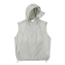 매장정품 CODEGRAPHY 코드그라피 CGP 유틸리티 경량 후드 베스트 집업_라이트그레이 CBDUUVT001LG 1258220