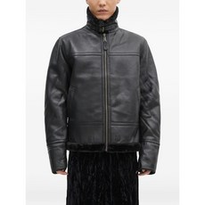 알파인더스트리 하이 넥 집업 재킷