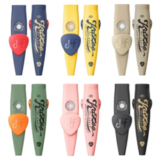 NF AUDIO Kazoo卡祖笛迷你樂器，色彩鮮豔輕巧便攜，輕鬆上手享受音樂樂趣, 黑色, 1個