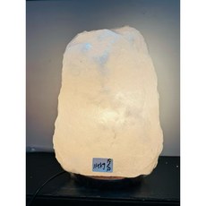 白鹽燈 11.5kg 寬15高30cm, 搭配加粗可微調自動斷電保險絲電線