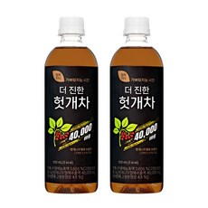 일화차시 더진한 헛개차500ml*20pet, 20개, 500ml