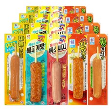 [푸드원스토어] 편의점 핫바 세트 불고기4+휠터치4+숯불4+마늘4+톡소시지4 사조 오양 대림, 70g, 20개