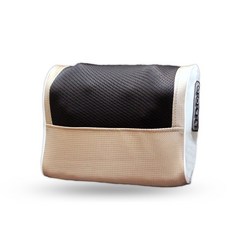 手の輪 行動按摩大師 高規版20D多功能按摩躺枕 溫感揉捏舒眠設計 肩頸腰腿腳適用 土豪金