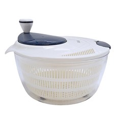 SILWA 蔬菜瀝水籃 蔬果脫水器 大容量沙拉脫水器, White, 1個