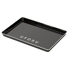 유포유 다용도 사각 트레이, 1개, 블랙